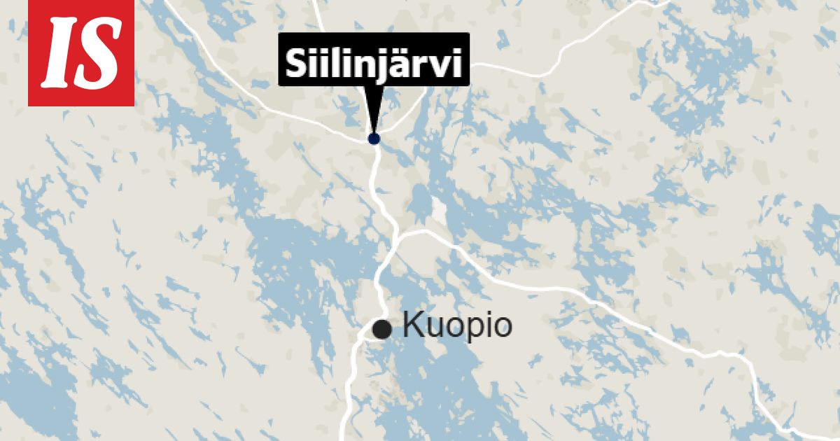 Vakava onnettomuus Siilinjärvellä – jalankulkija kiidätettiin sairaalaan