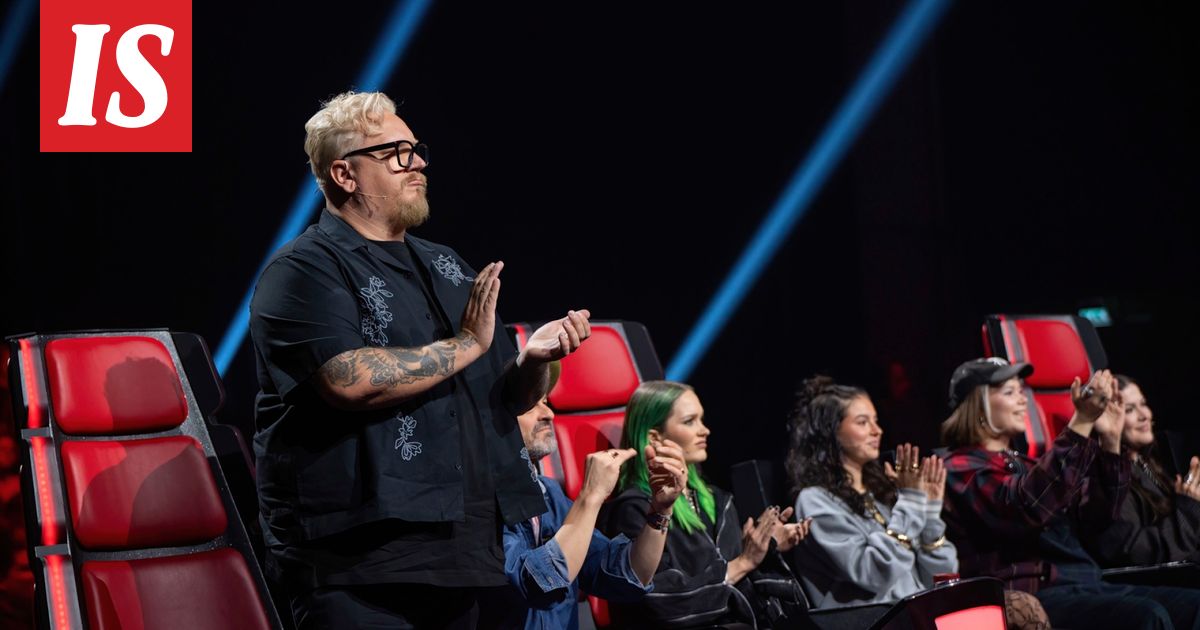 Jättiyllätys The Voice of Finlandissa