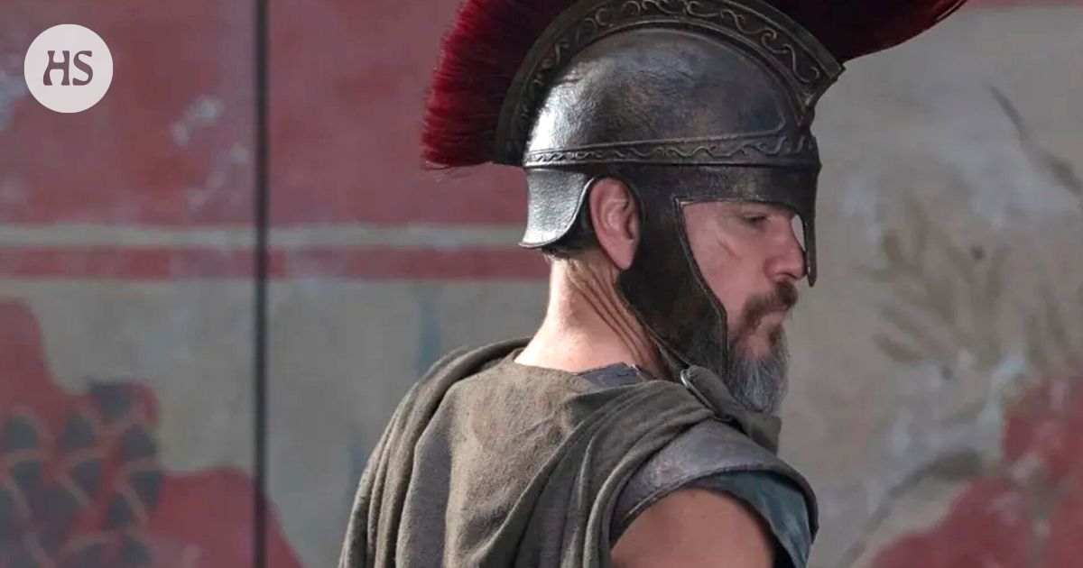 Matt Damon is posing in the lead role of the upcoming giant movie as Odysseus