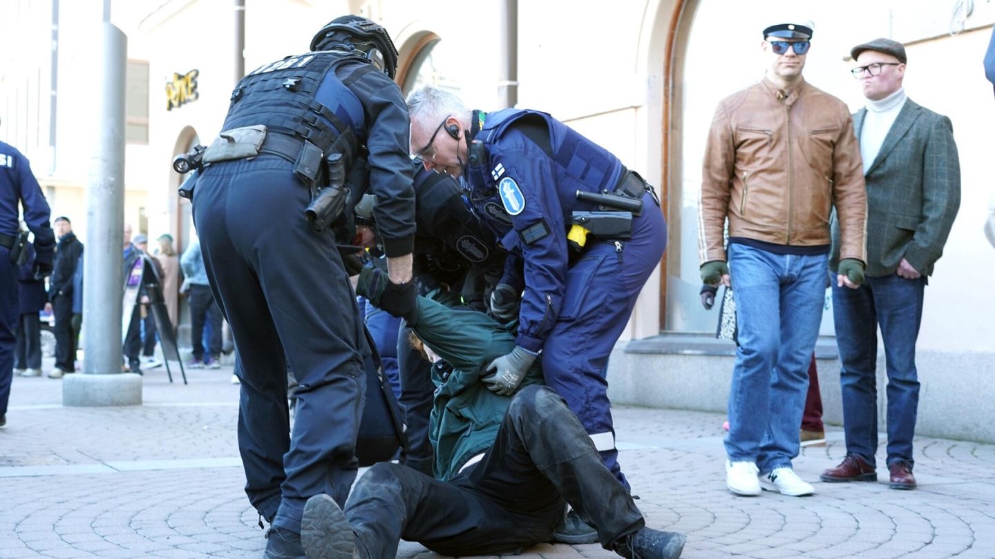 Fines for those arrested on May Day in Tampere Hs.fi