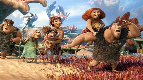 Croodit, Kirk DeMicco & Chris Sanders, Emma Stone, Nicolas Cage, Ryan ...