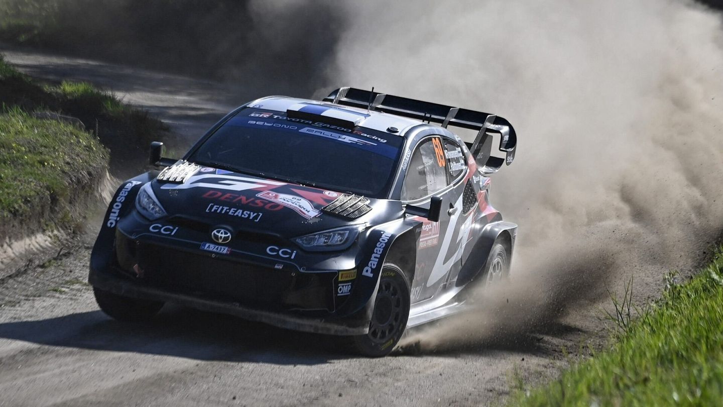 Kalle Rovanperä heti huippuvauhdissa MM-rallissa