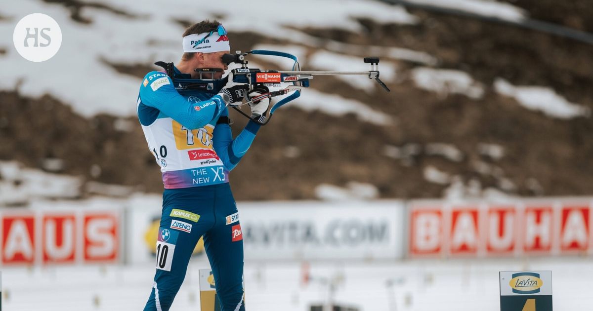 Jimi Klemettinen won the Biathlon World Championship silver medal