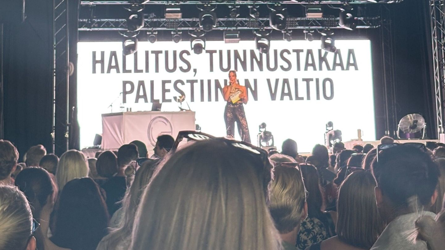Flow-festivaali | Kannanotot Palestiinan puolesta jatkuvat Flow’ssa