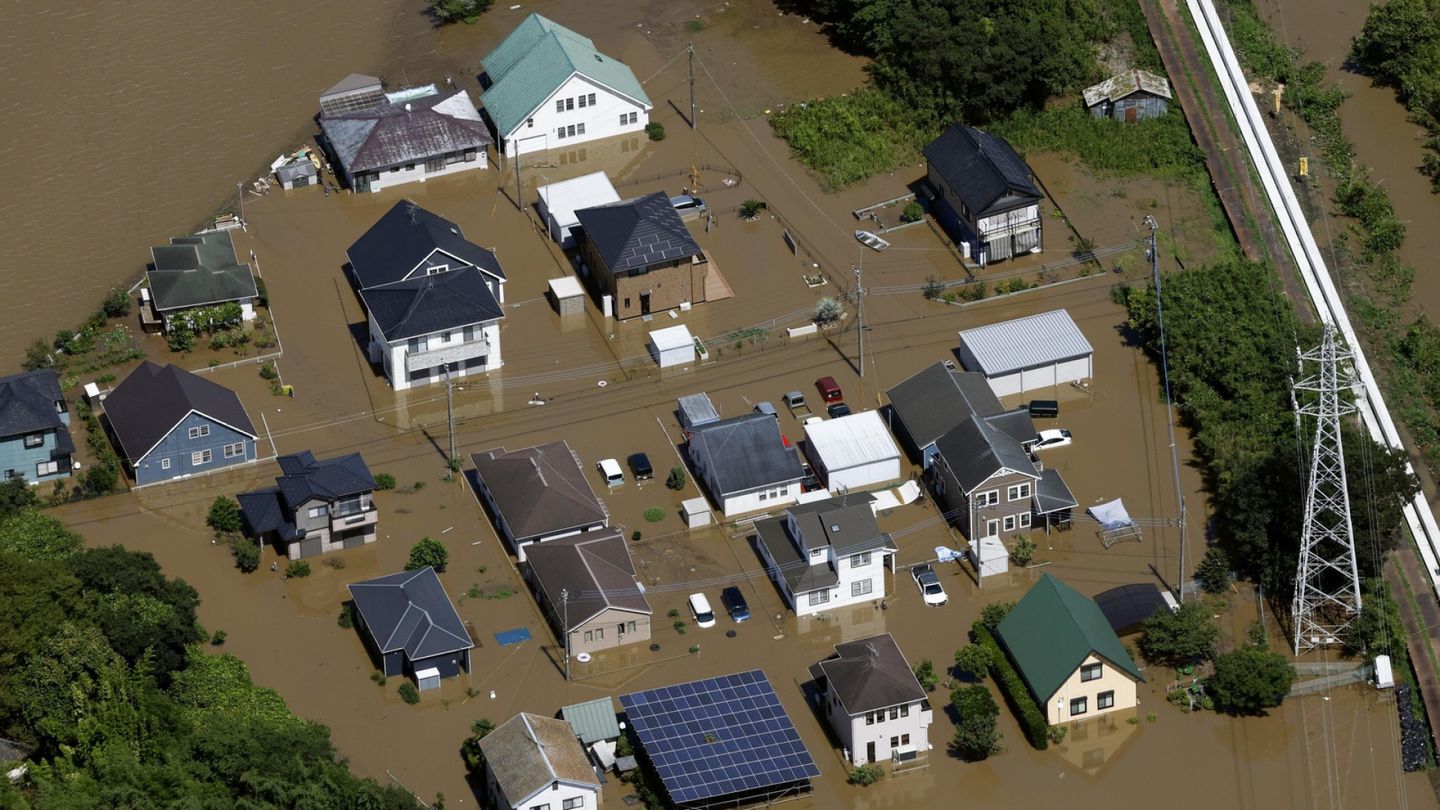 At least eight dead as record rainfall devastates eastern Japan