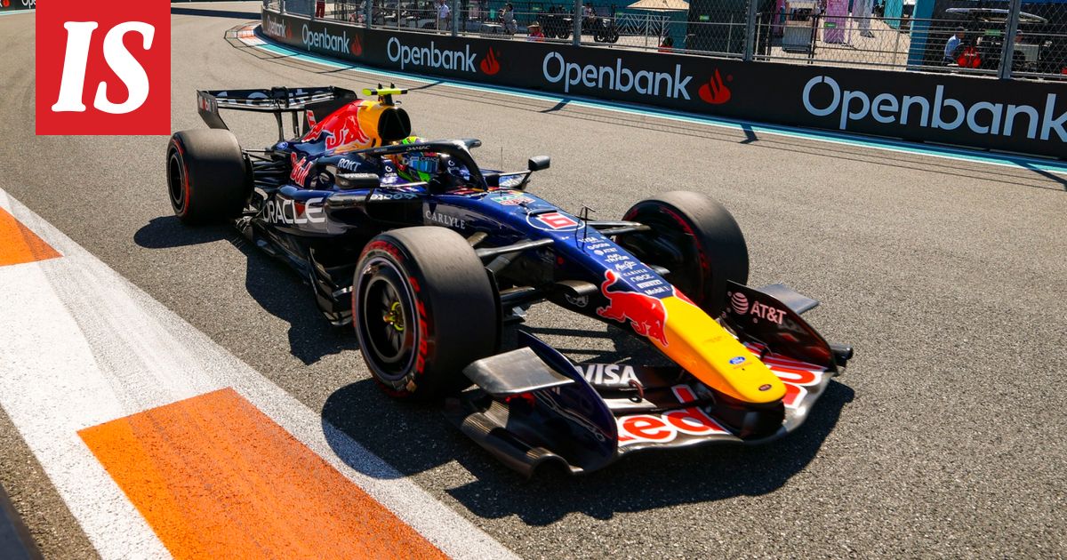 F1-kuski hylättiin – Miamin kisan lähtöjärjestys uusiksi