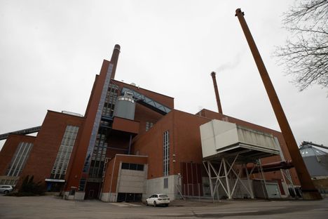 Leppäkoski Groupin lämpövoimala Nokialla.