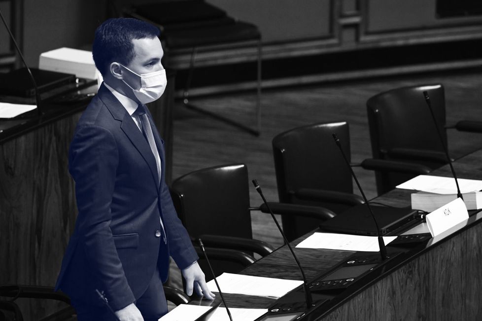 Wille Rydman valittiin eduskuntaan vuonna 2015.