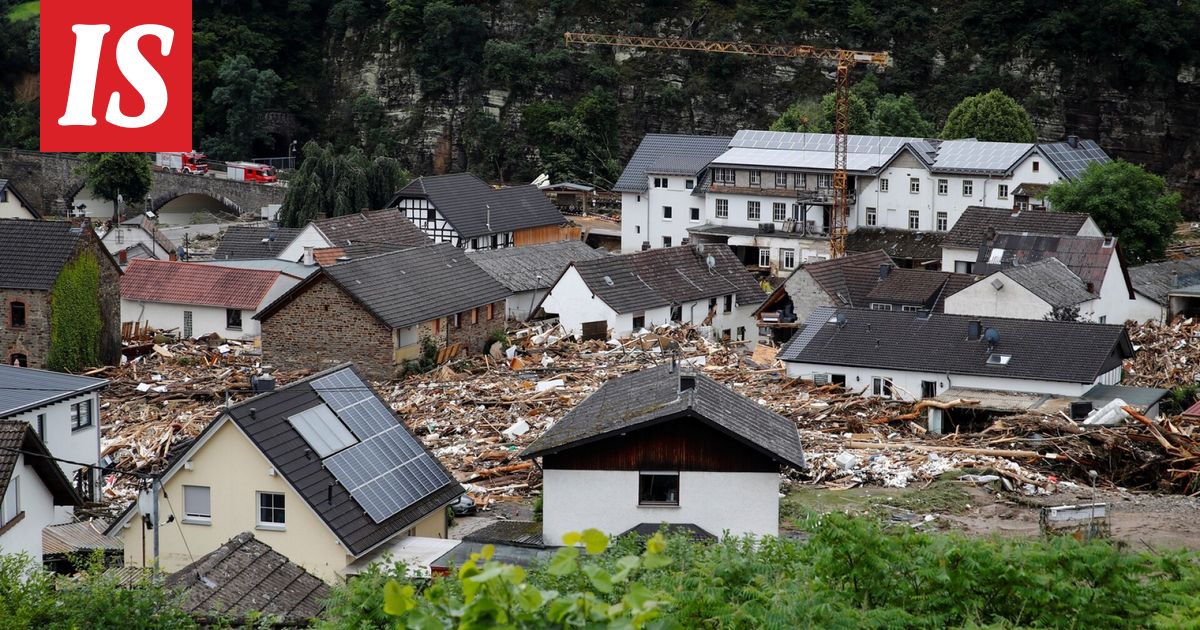 Saksan tulvat: mistä johtuvat, mitkä alueet kärsineet eniten? - Ilta-Sanomat