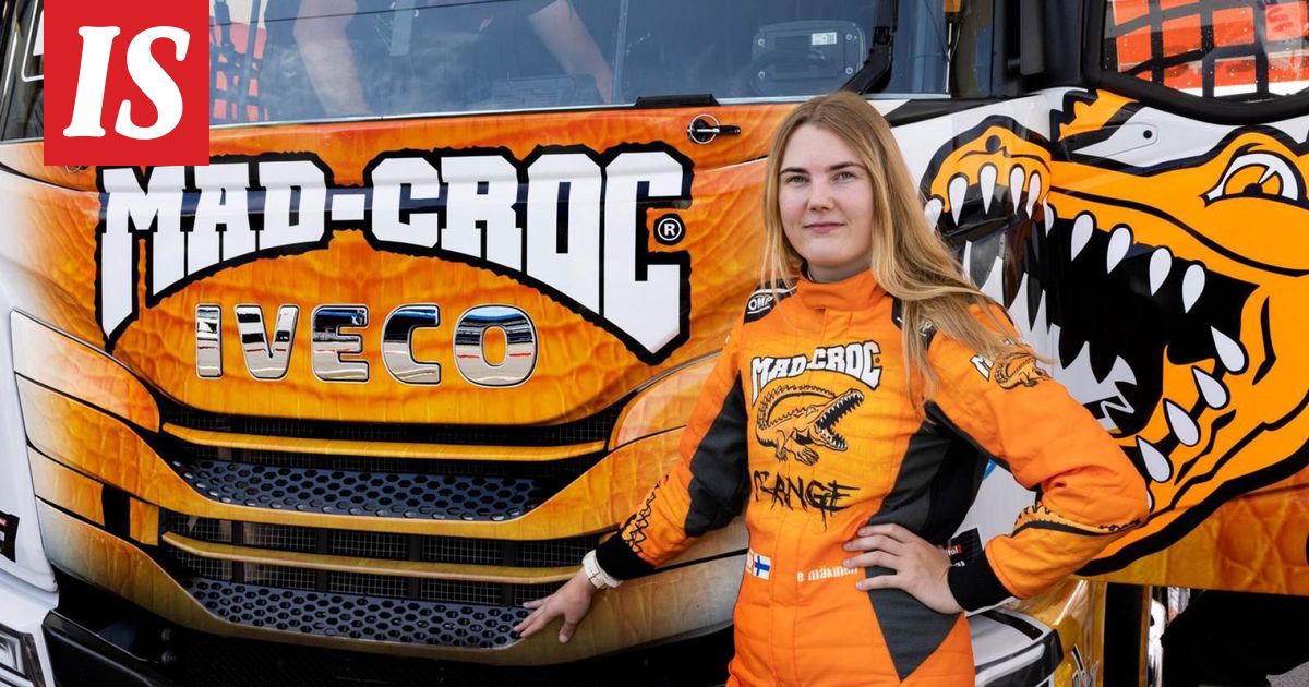 Emma Mäkisellä, 28, on täysin poikkeuksellinen menopeli: 5 tonnia painoa, 1100 hevosvoimaa