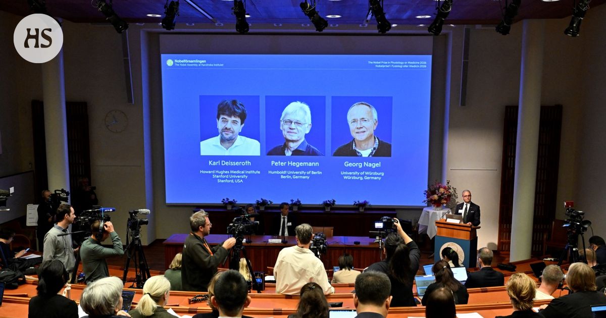 Nobel Prize in Medicine for three developers of optogenetics