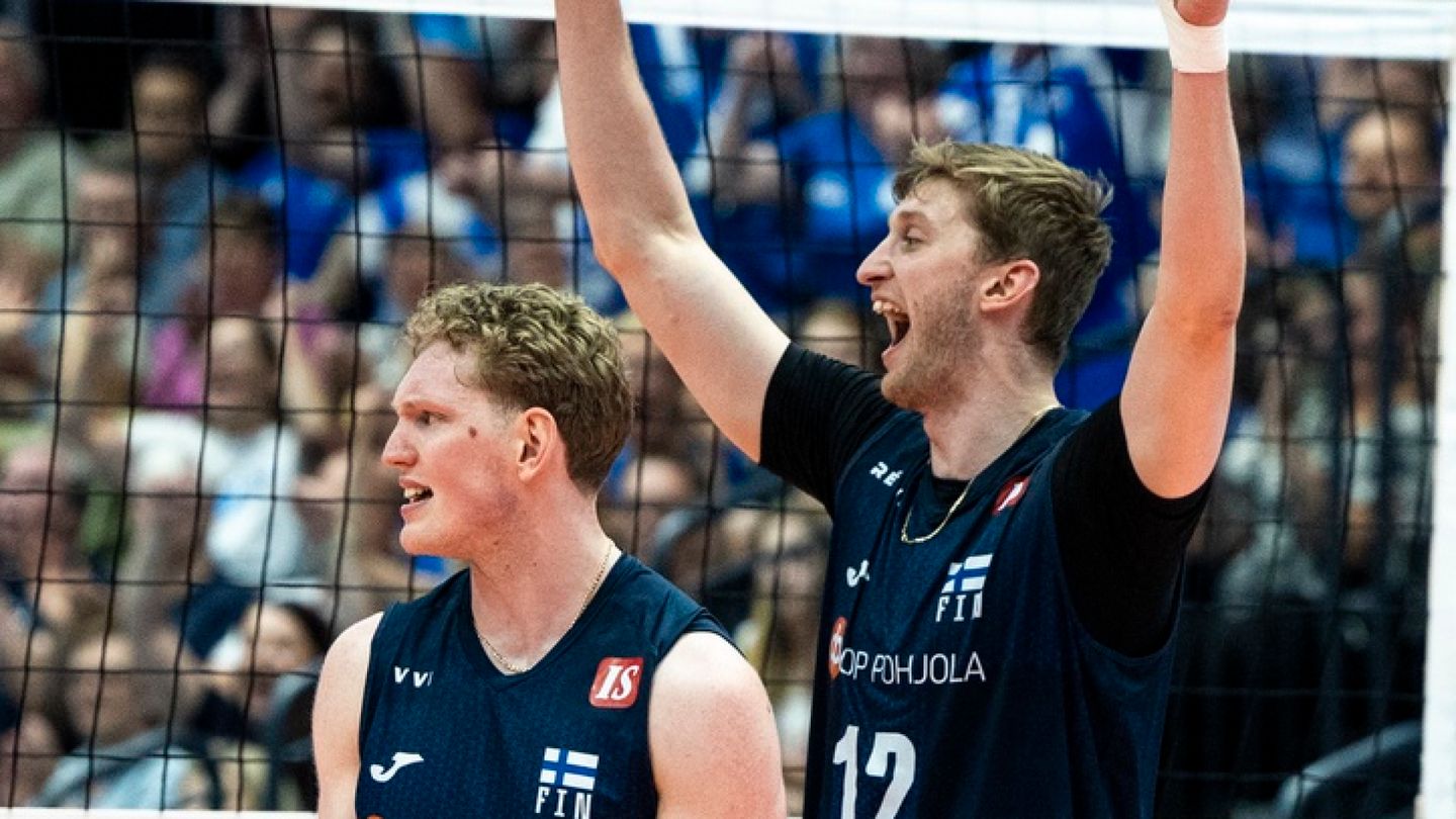 Volleyball | Finland beats Netherlands in thrilling final first leg, European League title within reach