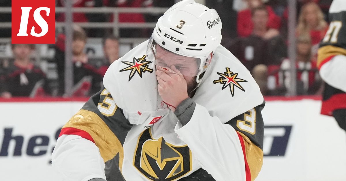 Nyt sattui! Stanley Cupin finaalissa pelottava loukkaantuminen