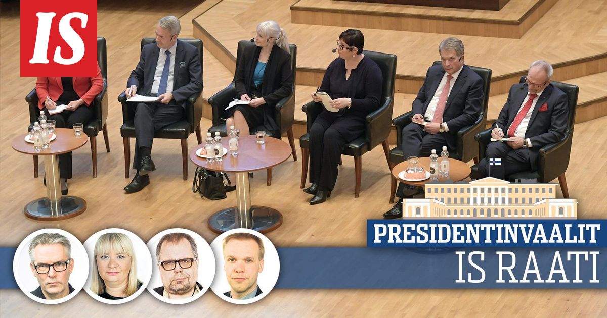 IS-raati arvioi presidenttiehdokkaiden vaalitentin – ”Pihalla kuin ...