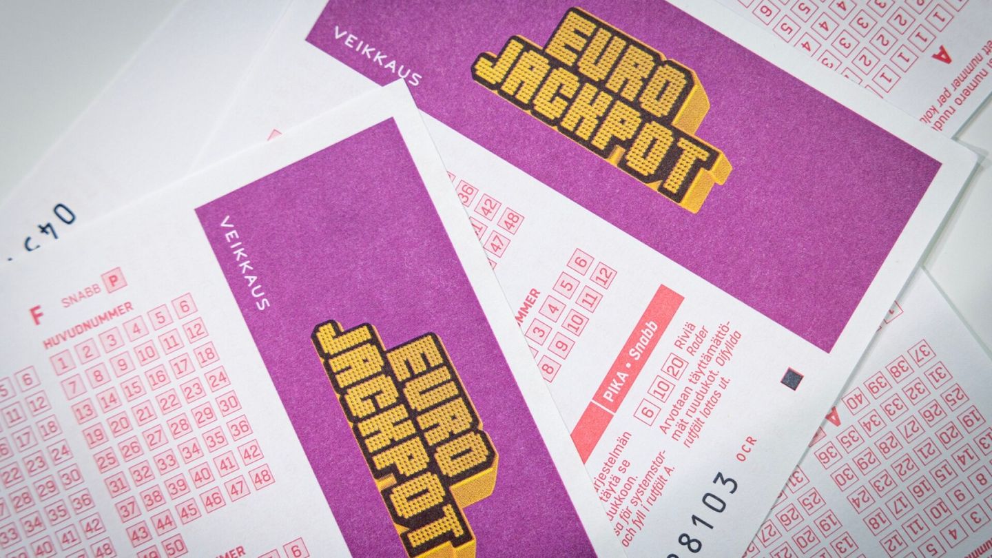 Eurojackpot: Tämä on oikea rivi
