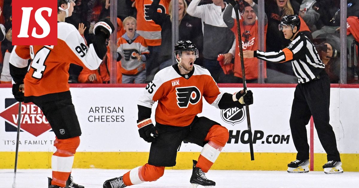 Rasmus Ristolaiselta melkoinen temppu NHL:ssä