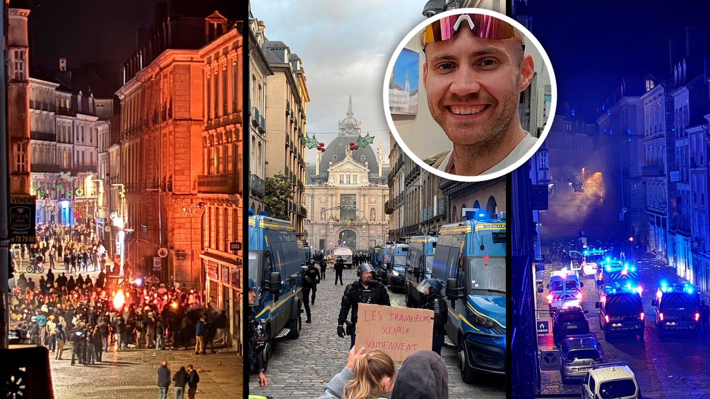 Tuomas, 28, seurasi kotinsa ikkunasta kadun vallannutta kaaosta – Sephoran liike tuhottiin ja tyhjennettiin