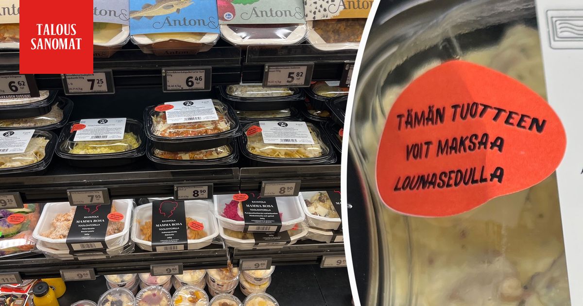”Tämän tuotteen voi maksaa lounasedulla”, sanoo kauppa – ver