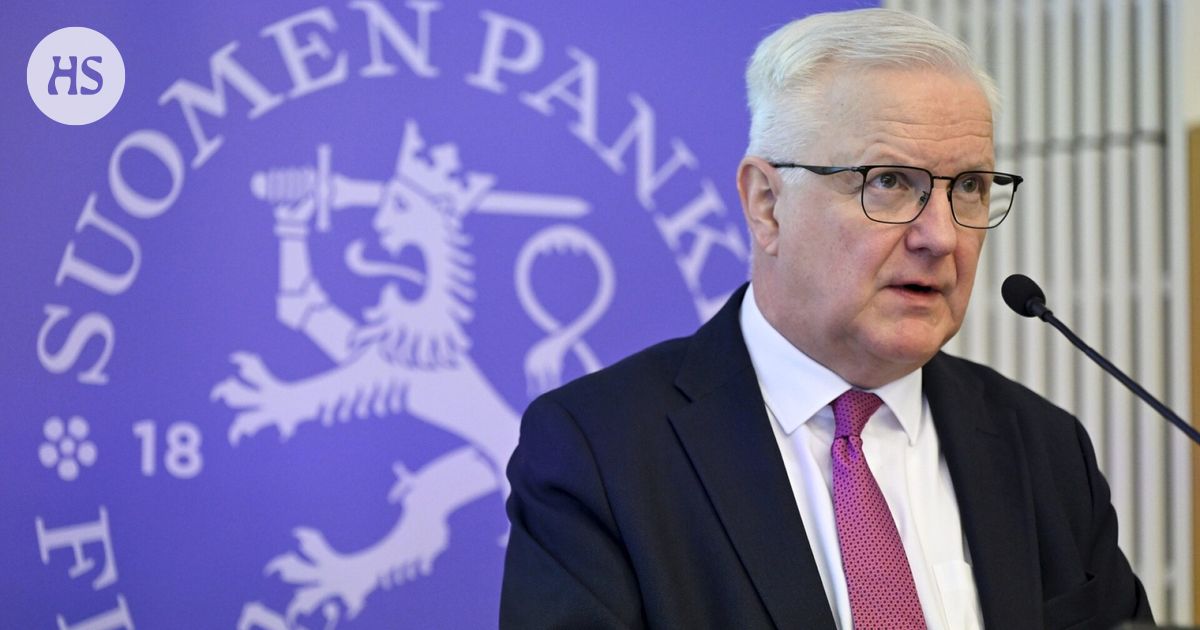 Olli Rehn will continue as Governor of the Bank of Finland