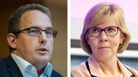 Jani Mäkelä (ps) ja Anna-Maja Henriksson