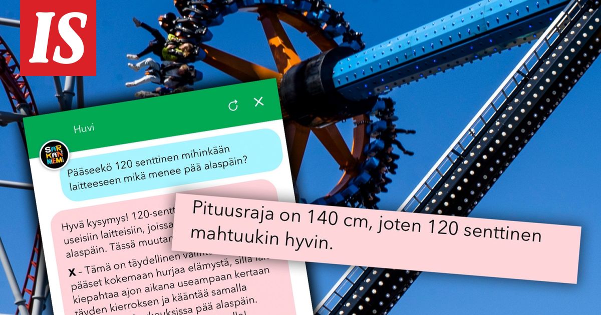 Särkänniemen tekoäly­avustaja suositteli Villen lapselle hurjaa laitetta – ”mahtuukin hyvin”
