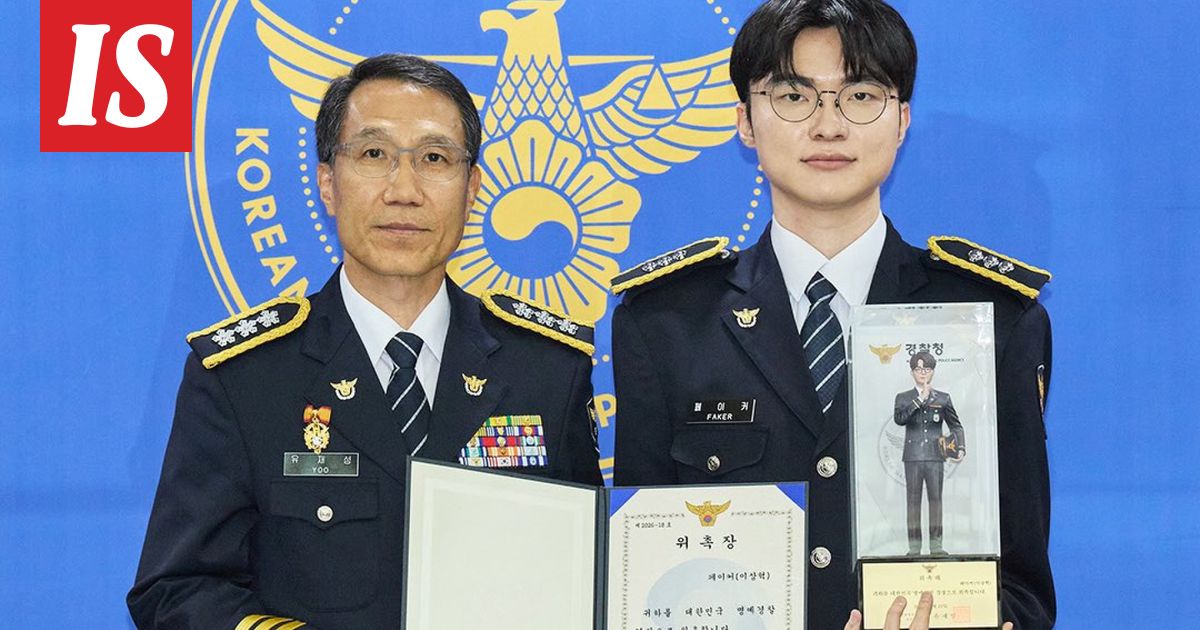 Lee “Faker” Sang-hyeok được bổ nhiệm làm cảnh sát danh dự tại Hàn Quốc