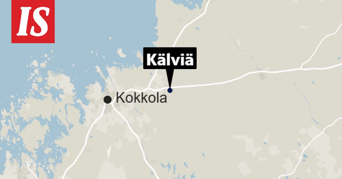 Mies kuoli tielanan alle Kälviällä