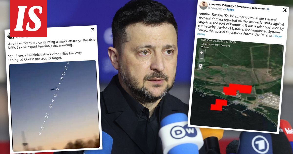 Ukraina ilmoitti iskusta Suomen lähelle – satelliitti rekisteröi tulipaloja