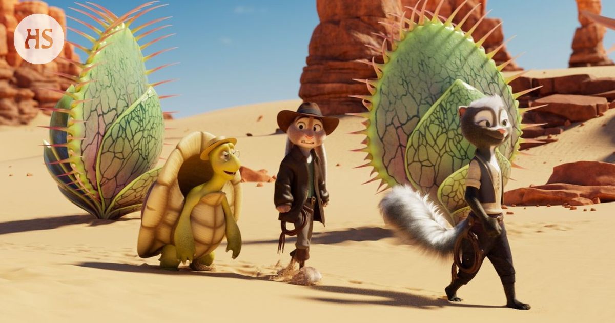 The adventurous Kanakan has a turtle as a servant, a vicious uncle as a friend and an vicious uncle who escaped from prison as an opponent