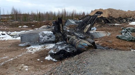Maahan syöksyneen hävittäjän runkonumero oli HN-409.