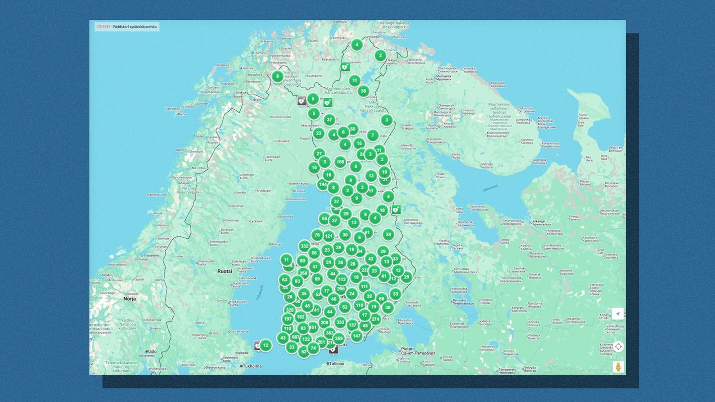 Finland's Defibrillator Locator Service Faces Closure Over Funding Crisis