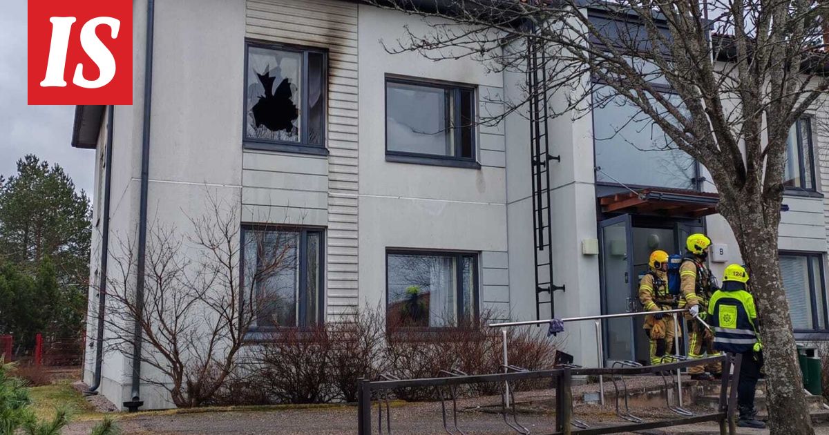 Asunto kärsi pahat vahingot tulipalossa Espoossa