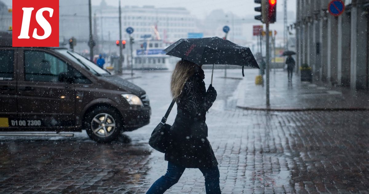 Säässä märkä käänne – meteorologilta varoitus