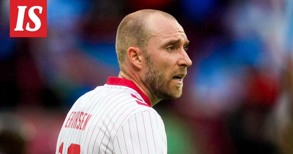 Christian Eriksen romahti taas kentälle