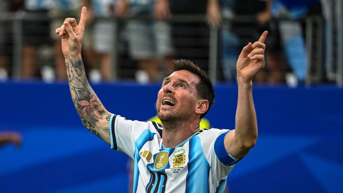 Lionel Messi's goal celebration honors his grandmother, who inspired his career