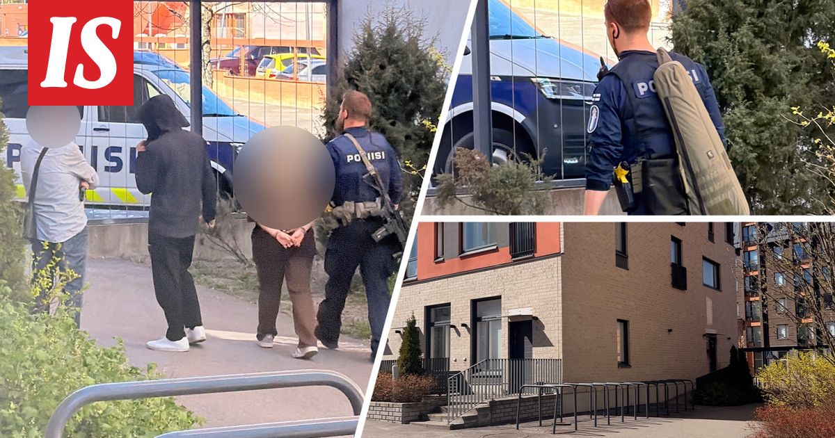 Poliisi­tehtävä Vantaan Kivistössä – yksi otettu kiinni