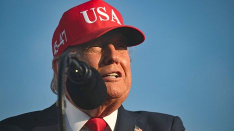 Trump kuvattuna 3. heinäkuuta 2025.