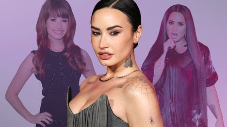 Demi Lovato, 33, tuli tunnetuksi lapsitähtenä. Laulaja on oikealta nimeltään Demetria Devonne Lovato. 