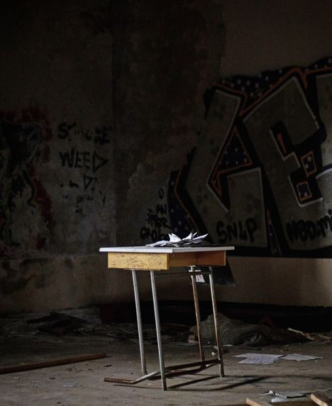 A picture taken by the nursery from Haukipudas Pohjola College, which has since been dismantled.