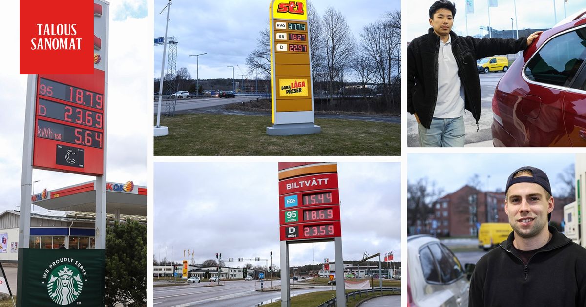 Ruotsin bensan hinta hämmästyttää – suomalais­asiantuntija: ”Vihertävä kateus levisi”