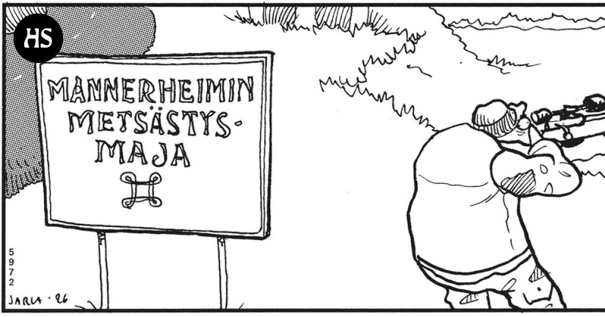 Fingerpori ngày 24.7.2026: Bình luận hài hước từ Pertti Jarla trên Helsingin Sanomat