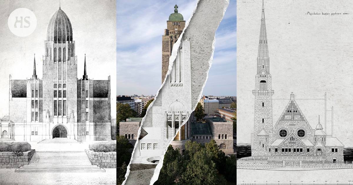 This is what Helsinki’s most famous buildings would look like if the losing competitor’s proposals had won