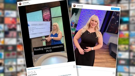 Uutisankkuri Carissa Codel, 26, saa rumaa palautetta katsojilta – lukee