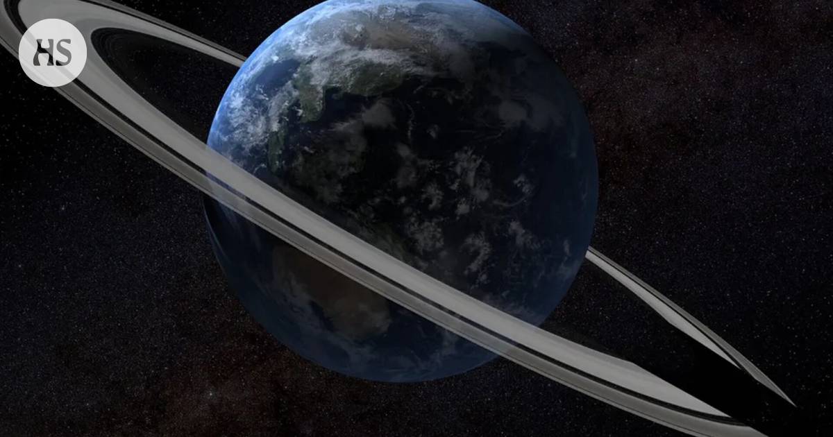 More than 460 million years ago, the Earth was perhaps like a small Saturn – ringed