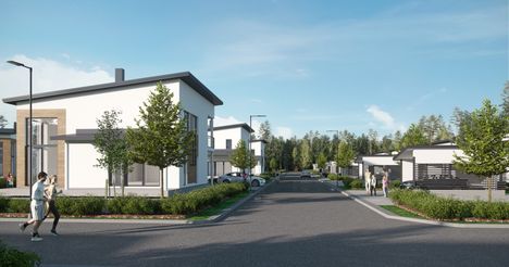 Tavoitteena on, että alueen infra valmistuu kuluvan vuoden aikana, jonka jälkeen rakentaminen voi alkaa.