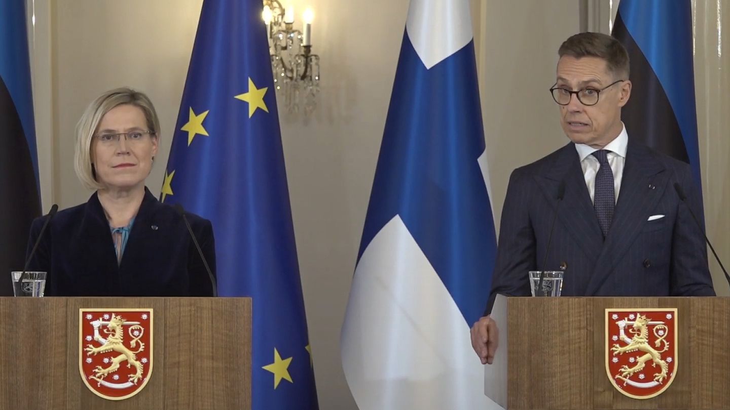 Stubb ja Viron uusi presidentti Madise tapaavat Helsingissä – seuranta käynnissä