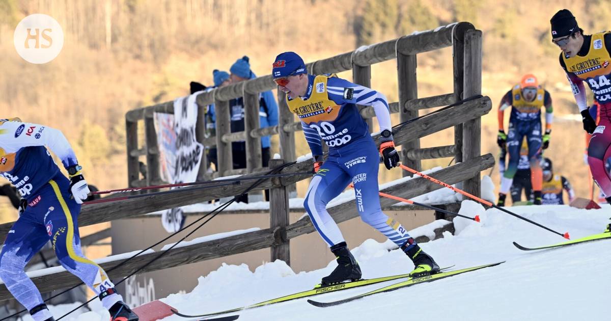 The Tour de Ski culminates in the ascent