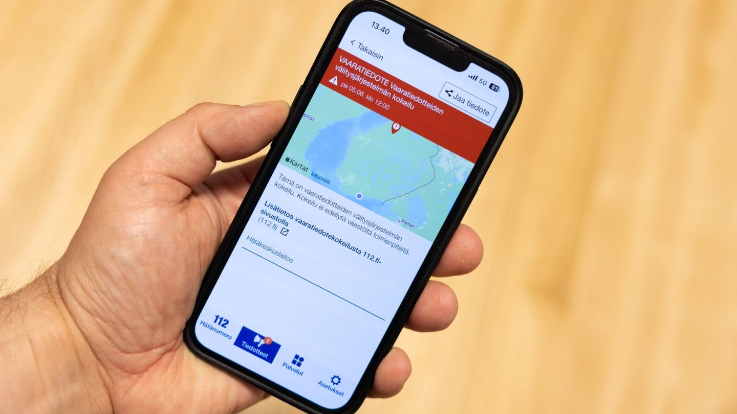 Finland Tests National Emergency Alert System