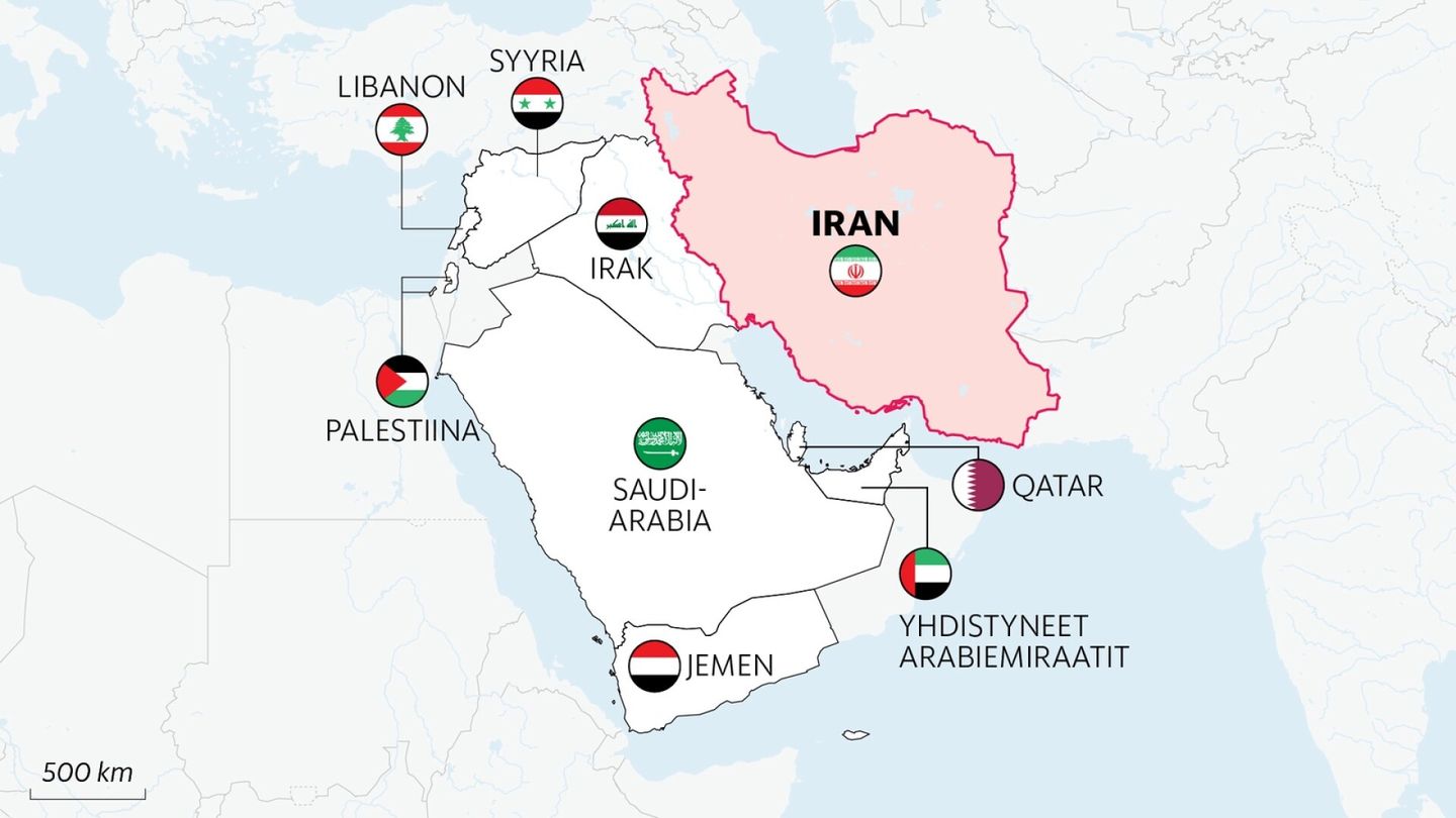 Lähi-itä | Iran ajautui ahtaalle Lähi-idän valtapelissä