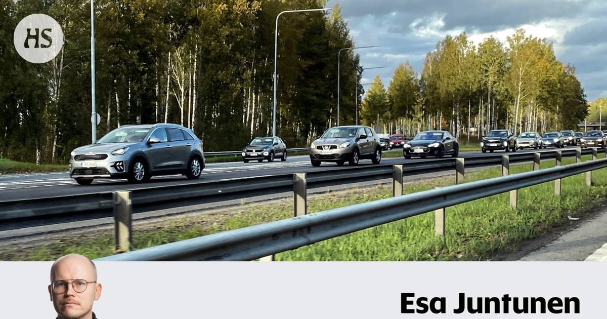 There is a life-threatening traffic bottleneck on the outskirts of Helsinki